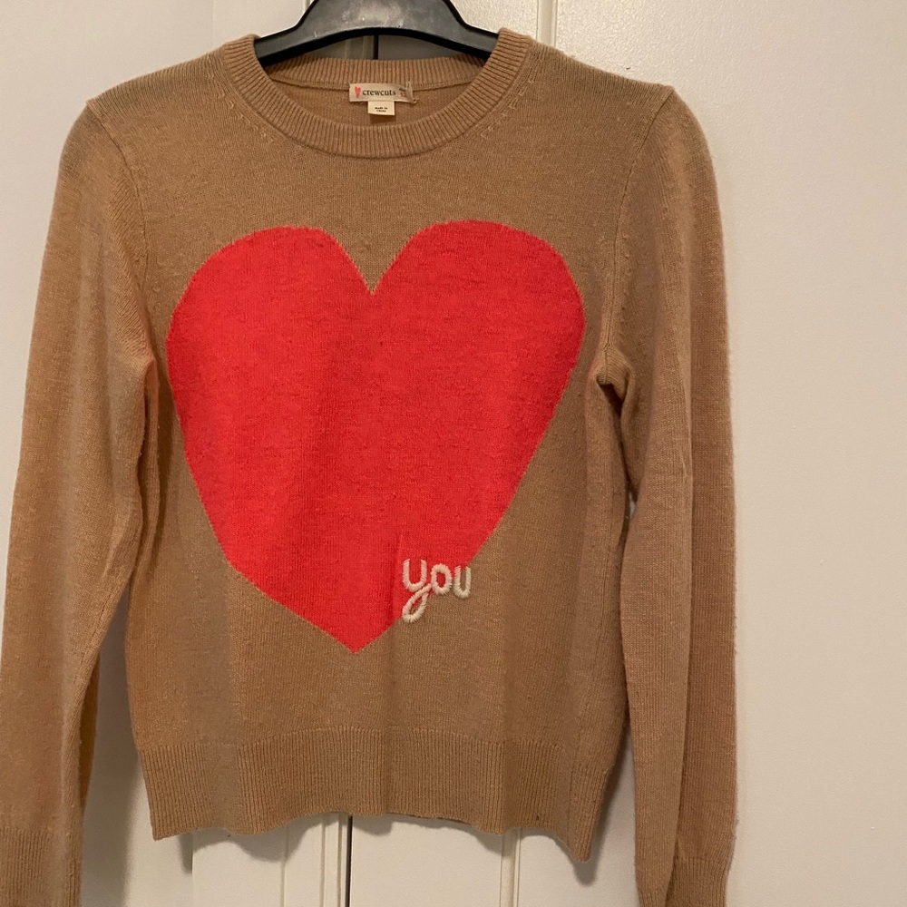 J crew cashmere sweater xs